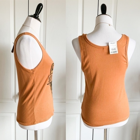 Coachella Orange Tank Top - Picture 7 of 7